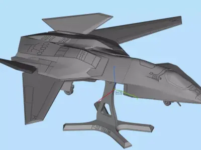 F-37 Talon 3D print model purchase
