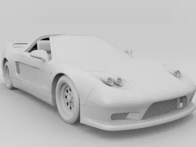 Sport car concept Free 3D model