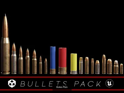 Ammo and Ammo Boxes Pack