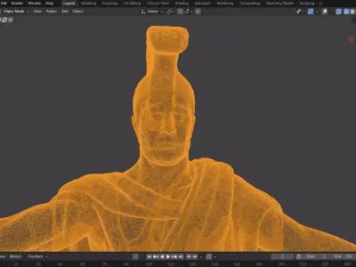 King Kamehameha I 3D model