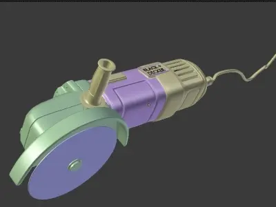 Grinding Wheel 3D model