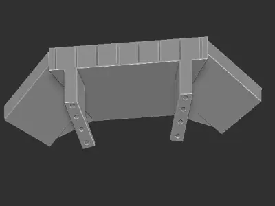Diorama Scifi Desk 3D print model