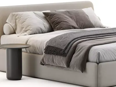 Bonaldo True Bed 3D model