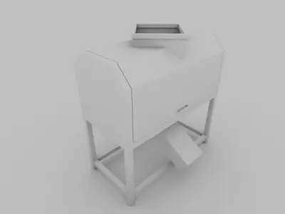 PITER SLICER MACHINE Low-poly 3D model