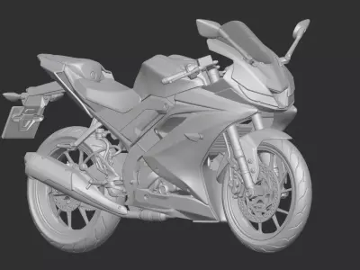 SUPERBIKE TRICKS 3D print model