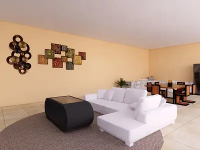 Luxury Private Villa 3D model