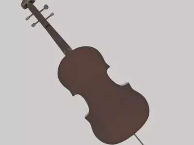 Cello 3D model