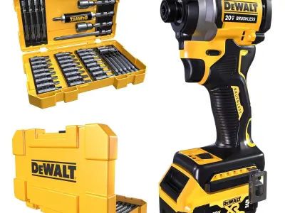 DEWALT DCF809C2 ATOMIC 20V MAX 3D model