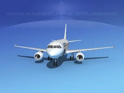 Airbus A319 SAS 3D model