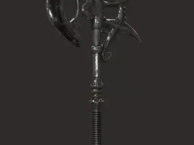 Medieval Polearms Weapon BB Pack Low-poly 3D Model Low-poly 3D model