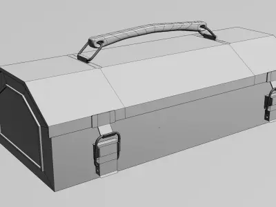 Tools box Game Assets item9 3D model
