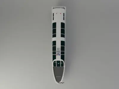 watercraft thailand ferry boat 3D model