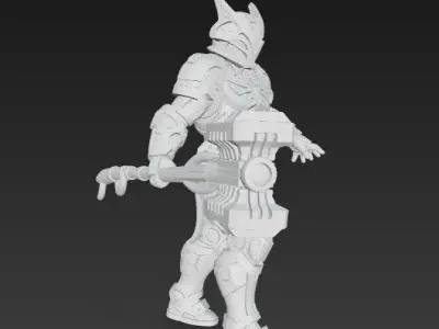3D Printable Iron Oath Skystrike Armored Infantry 3D model