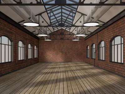 Loft Office 3D model purchase