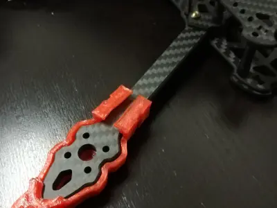 Frame Spare Part  Motor Mount Motor Protector for Geprc mark 4  3D print model