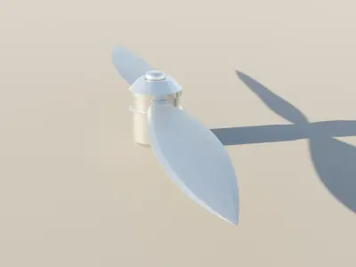 Propeller 3D model from CGTrader