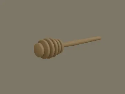 Honey Dipper 3D model
