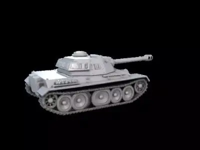 1961   Soviet  IS   Heavy Tank     3D Model 3D print model