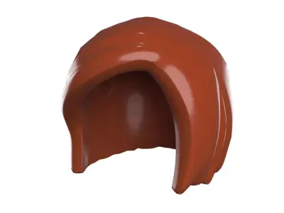 Custom3Dprint Minifigure Accessory - Minifigure Hair S2 - 119 3D print model