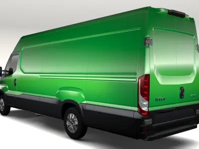 Iveco Daily L4H2 2017 3D model