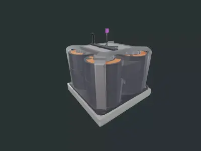 Industrialist Handcrank Free 3D print model