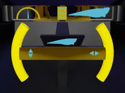 HEAVY WORKBEE TYPE 3 Low-poly 3D model