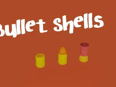 Toony Series - Tiny Guns - stylized weapon pack - 20 assets Low-poly 3D model