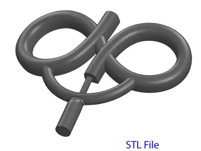 Infinity Bracelet 3D print model