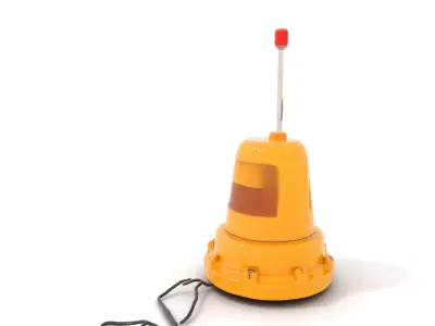 Yellow Signal Beacon model pack Low-poly 3D model