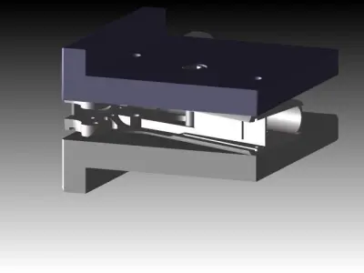 1911 GM Receiver Clamp Jaw Free 3D model
