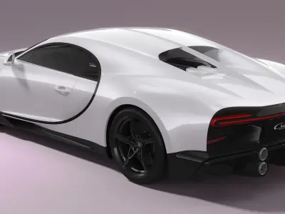 Bugatti Chiron Super Sport 3D model order