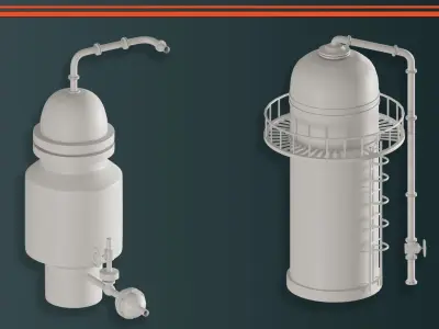 Factory Units VOL-05 3D model