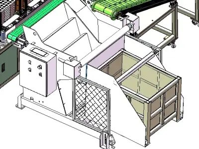 Three per pipe joint casting plate feeding Free 3D model