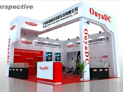 Exhibition - Area -6X6-3DMAX2009-011 3D model