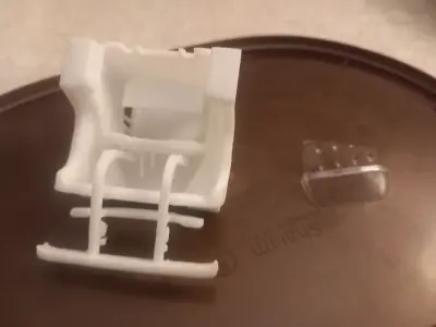 1958 Chevrolet LCF truck cab 3D print model