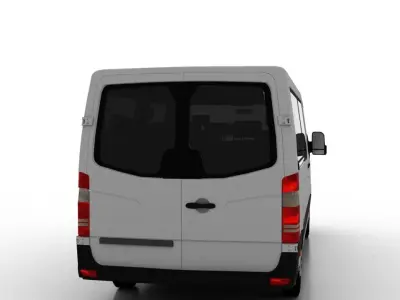 Mercedes Benz Sprinter L2H1 2009 Passenger EU 3D model