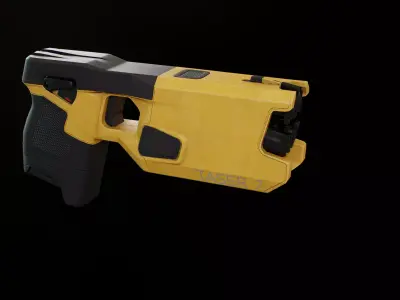 Taser 7 laser gun Low-poly 3D model