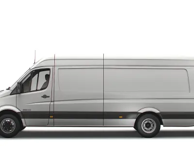 Freightliner Sprinter Cargo Van L4H2 2008 3D model