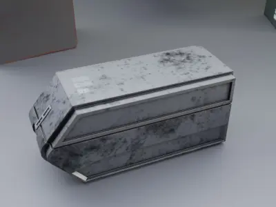 Fallout Inspired Props Pack Game Ready Assets Low-poly 3D model