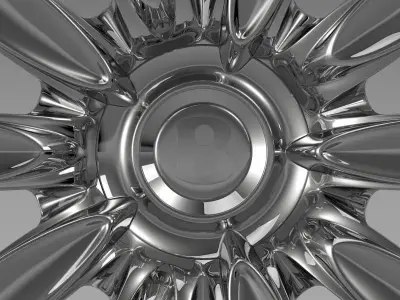 Bentley Continental GT rim 3D model