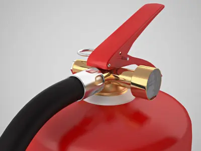 Fire Extinguisher 3D model 30
