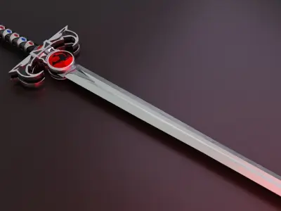 Sword of Omen  3D model