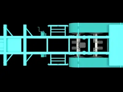 Semi Trailer 3D model