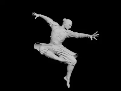 war dance 3D model