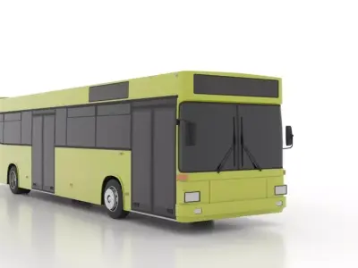 MAN A60 SL262 MANAS Low Low-poly 3D model