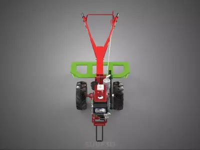 TEETH TINE TOOTH PLOW PLOUGH RAKE HARROW CULTIVATOR HAND TRACTOR 3D model