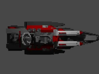Soviet ship 3D model