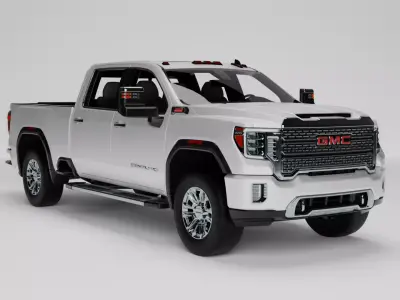 GMC Sierra HD Denali 3D Model 3D model