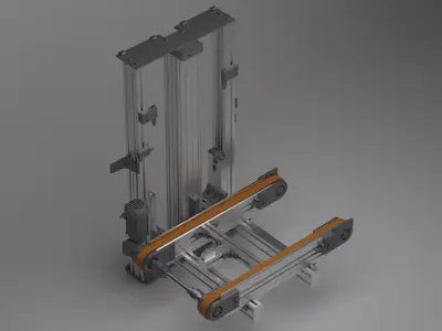 electric lift 3D model