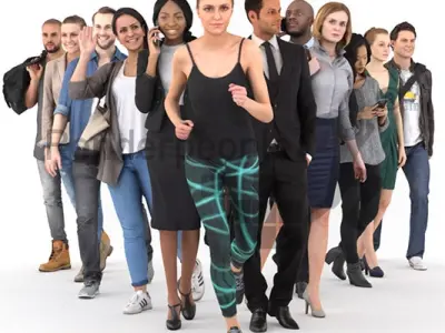 Bundle Walking Posed 001